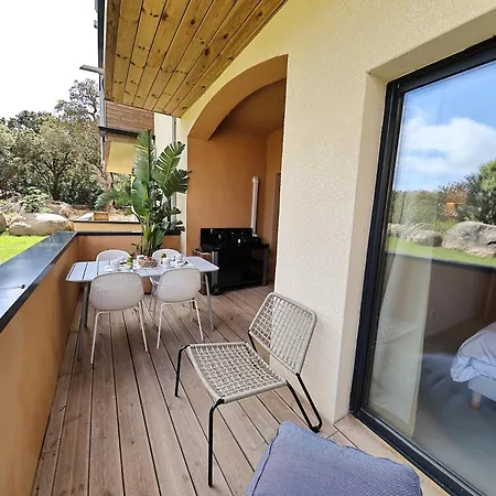 Apartamento U Bellu Paradisu - T3 Vue Mer, Piscine, Prive