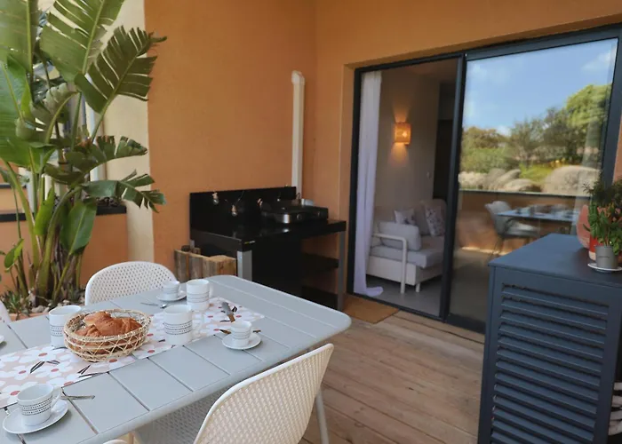 U Bellu Paradisu - T3 Vue Mer, Piscine, Prive *