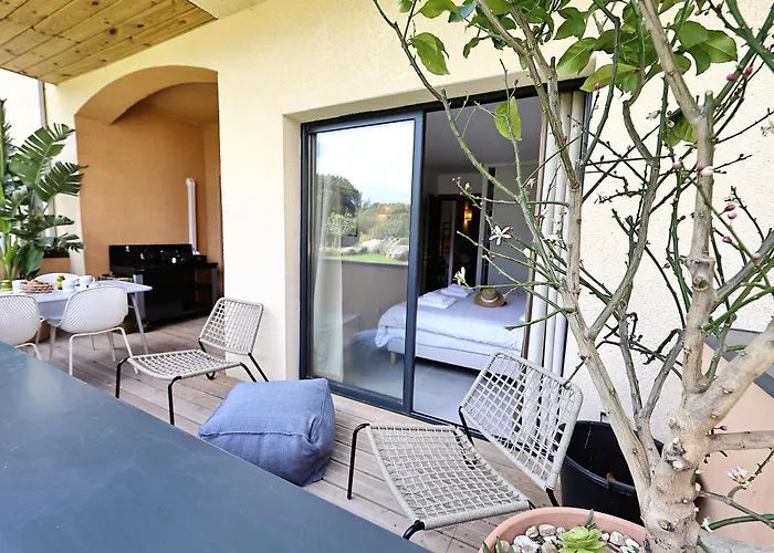 Apartment U Bellu Paradisu - T3 Vue Mer, Piscine, Prive *