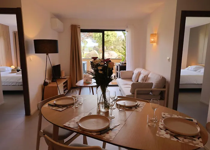 Apartment U Bellu Paradisu - T3 Vue Mer, Piscine, Prive Pianottoli-Caldarello (Corsica)