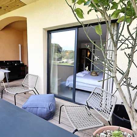 Apartmán U Bellu Paradisu - T3 Vue Mer, Piscine, Prive *