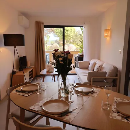 Apartmán U Bellu Paradisu - T3 Vue Mer, Piscine, Prive Pianottoli-Caldarello (Corsica)