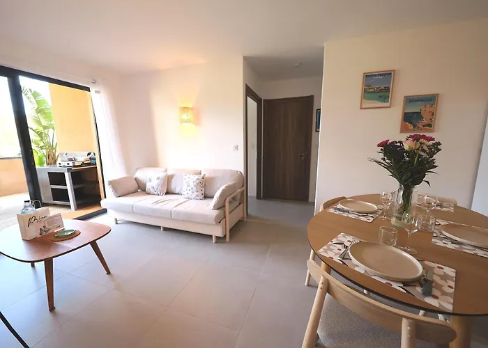 דירה U Bellu Paradisu - T3 Vue Mer, Piscine, Prive *