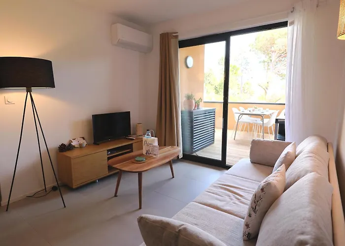 U Bellu Paradisu - T3 Vue Mer, Piscine, Prive Apartment *